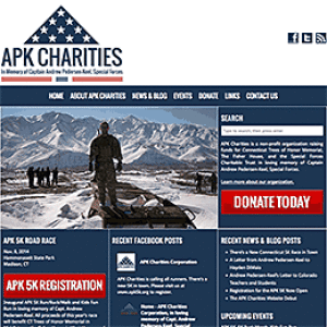 CT Website Designer Margaret’s Folly Announces the Launch of APK Charities Website